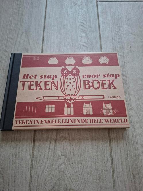 E.G. Lutz - Het stap voor stap tekenboek, Boeken, Kinderboeken | Jeugd | onder 10 jaar, Nieuw, Ophalen of Verzenden