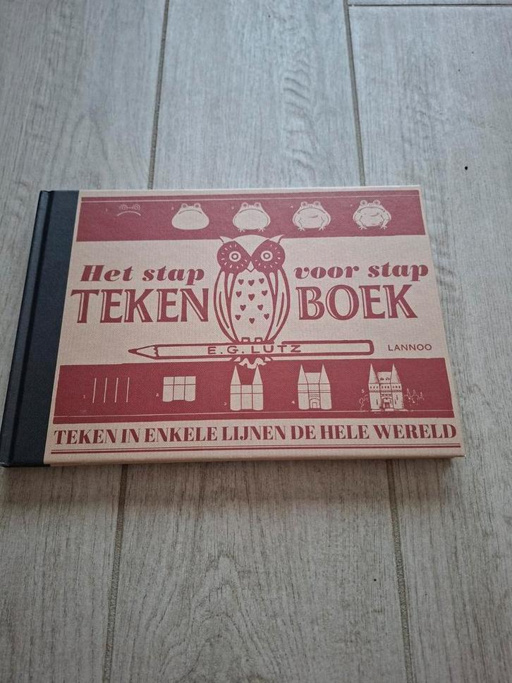E.G. Lutz - Het stap voor stap tekenboek, Boeken, Kinderboeken | Jeugd | onder 10 jaar, Nieuw, Ophalen of Verzenden