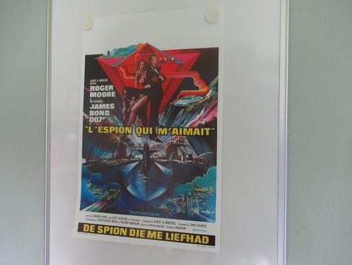 Affiche du film L'ESPION QUI M'AIMAIT, Collections, Posters & Affiches, Comme neuf, Cinéma et TV, A1 jusqu'à A3, Rectangulaire vertical