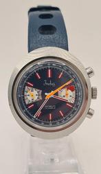 Indus chronographe Valjoux 7733, Handtassen en Accessoires, Horloges | Heren, Verzenden