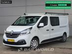 Renault Trafic 120pk Dubbel Cabine 2x Schuifdeur L2H1 Trekha, Auto's, Stof, Gebruikt, Euro 6, 4 cilinders