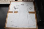 Verkleedjurk castelino 1980 meisjes witte feestjurk 5-7 jaar, Kinderen en Baby's, Ophalen of Verzenden, Gebruikt, 110 t/m 116