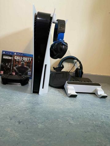 Ps5 avec disque dure 1To, Enlèvement, Comme neuf