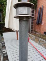 rookafvoer met eindstuk, Doe-het-zelf en Bouw, Buizen en Afvoer, Ophalen, Gebruikt, Minder dan 2 meter, 80 mm of meer