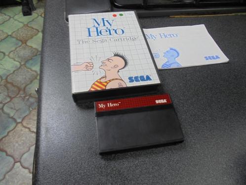 Sega Master System My Hero (orig-compleet), Games en Spelcomputers, Games | Sega, Gebruikt, Master System, Ophalen of Verzenden