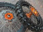 Paire de roues KTM Talon Simpro SX SXF 125 250 350 450, Motos, Enlèvement