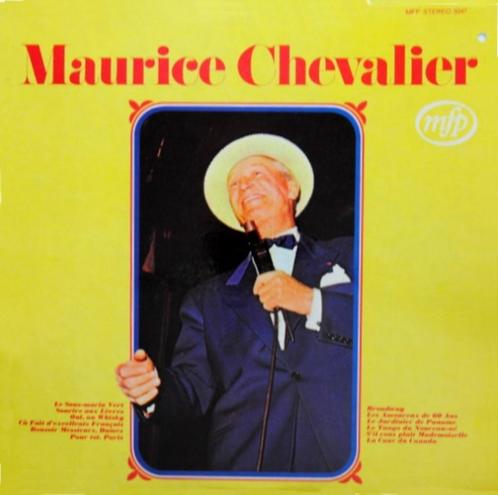 Maurice Chevalier ‎– Maurice Chevalier Lp Comme neuf, CD & DVD, Vinyles | Pop, Comme neuf, Avant 1960, 12 pouces, Enlèvement ou Envoi