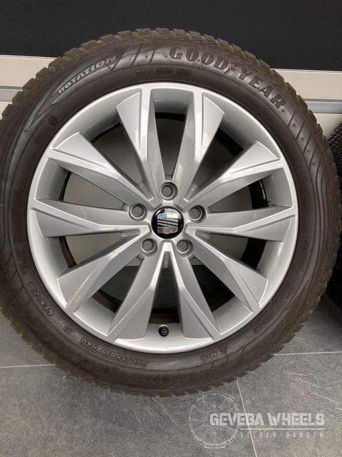 17'' originele Seat Ateca velgen + allseason banden 5x112, Auto-onderdelen, Banden en Velgen, Banden en Velgen, All Season, 17 inch