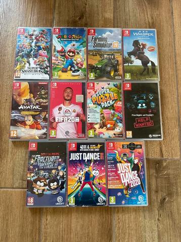 Nintendo switch games beschikbaar voor biedingen