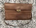 DELVAUX vintage taupe leren tas, Ophalen of Verzenden