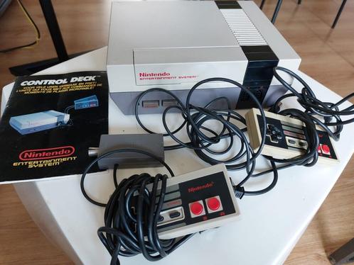 Nintendo Nes + 7 spelletjes, Consoles de jeu & Jeux vidéo, Consoles de jeu | Nintendo NES, Utilisé, Avec 2 manettes, Avec jeux