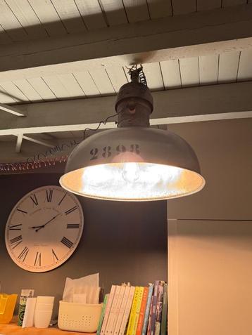 Hanglamp - Tramlamp, Enlèvement, Utilisé, Métal, Retro