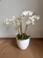 Pot met kunstbloem, orchidee, Ophalen, Zo goed als nieuw, Binnen