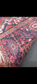 Zeer uitstekend oud Iraans tapijt met vaste kleuren 370x270, Huis en Inrichting, Stoffering | Tapijten en Vloerkleden, Ophalen of Verzenden