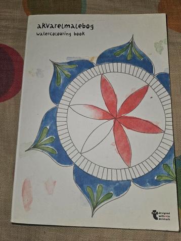 Mandala aquarel blok beschikbaar voor biedingen