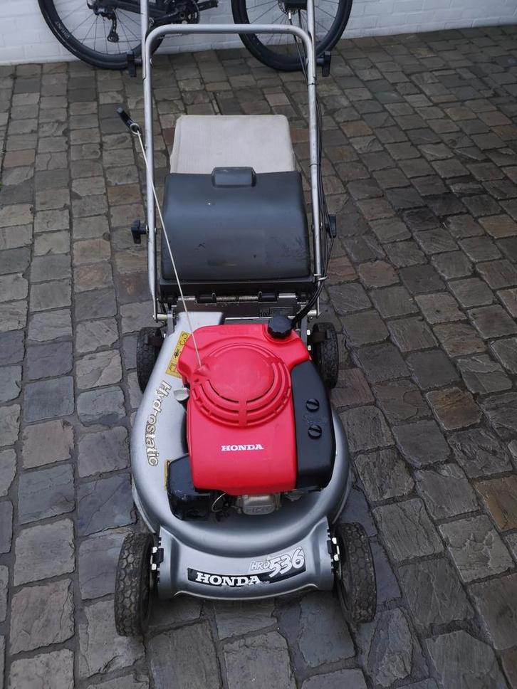 Honda hrd536 hx grasmaaier, Tuin en Terras, Grasmaaiers, Zo goed als nieuw, Ophalen
