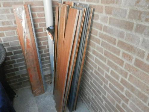 Keraliet stroken houtlook, restant, 120 cm. lang., Doe-het-zelf en Bouw, Platen en Panelen, Nieuw, Overige materialen, Minder dan 20 mm