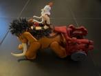 dinosaurus fisher price wolharige mammoet, Kinderen en Baby's, Ophalen, Zo goed als nieuw, Met geluid