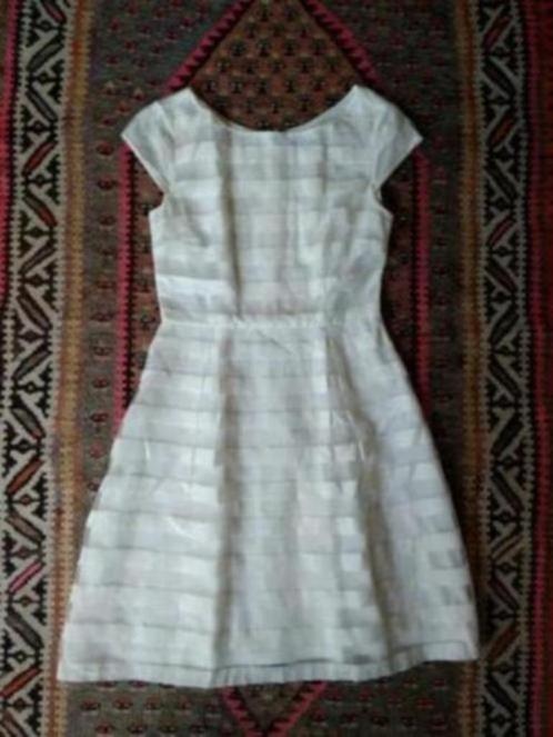 Feestelijke jurk maat 36 -, Kleding | Dames, Jurken, Maat 36 (S), Wit, Knielengte, Ophalen