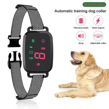Hoogtechnologische antiblafhalsband voor honden beschikbaar voor biedingen