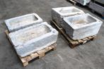 blauwe stenen trog of trog, plantenbak, lees de aankondiging, Tuin en Terras, Bloembakken en Plantenbakken, Ophalen, Tuin, Steen