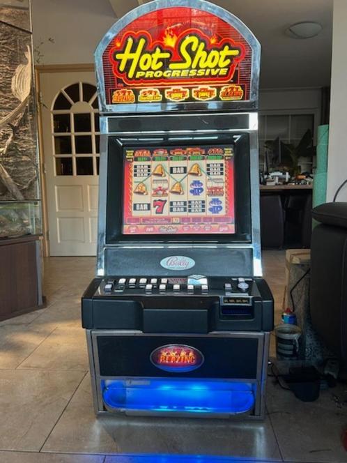 Bally Hot Shot op Euro munten, Verzamelen, Automaten | Gokkasten en Fruitautomaten, Zo goed als nieuw, Euro, Met sleutels, Ophalen