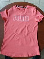 T-shirt Puma corail fille 13 - 14 ans, Comme neuf, Fille, Enlèvement ou Envoi