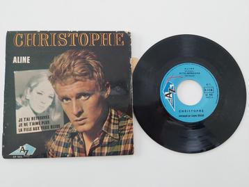 Christophe  - Aline, CD & DVD, Vinyles | Pop, Enlèvement ou Envoi, 1960 à 1980, Utilisé, Autres formats