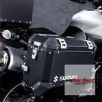 Suzuki Zijkofferset Aluminium (37 + 45 Liter) V-Strom DL 650, Motoren, Suzuki, Koffer set, Nieuw, Suzuki