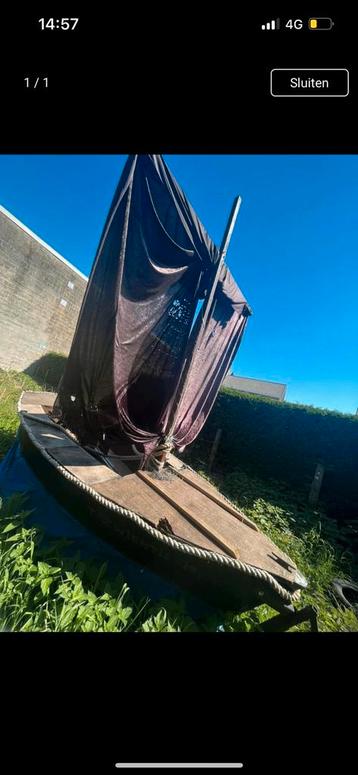 Carnavalswagen op enkel as remorck  beschikbaar voor biedingen