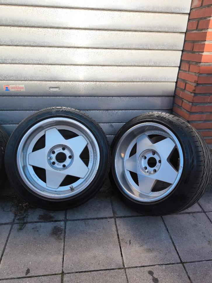 Borbet Type A 10x17 ET22 velgen 5/112, Auto-onderdelen, Banden en Velgen, Velg(en), 17 inch, Ophalen of Verzenden