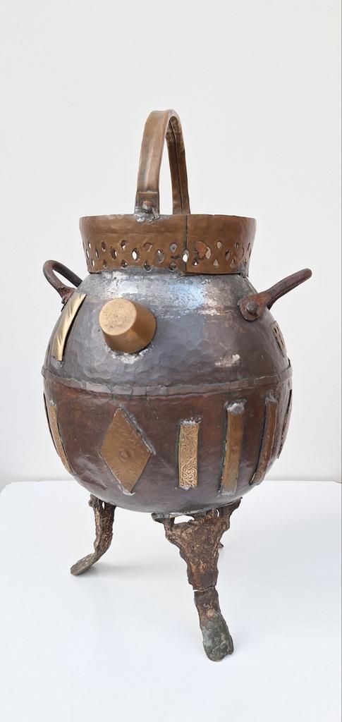 Bouilloire ancienne en bronze et laiton, Antiquités & Art, Antiquités | Bronze & Cuivre, Enlèvement ou Envoi