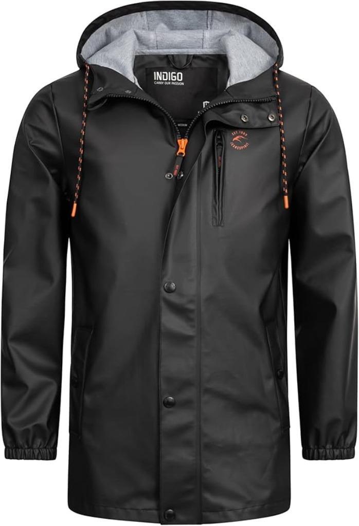 INDICODE JEANS Parka - black Nieuw met tags maat L, Kleding | Heren, Jassen | Winter, Nieuw, Maat 52/54 (L), Zwart, Verzenden