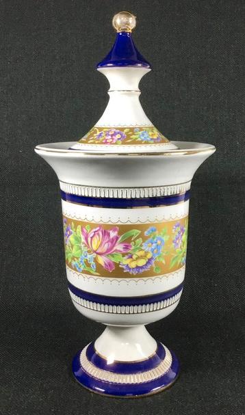 Fancy Italy Vintage design porseleinen dekselvaas Italië beschikbaar voor biedingen