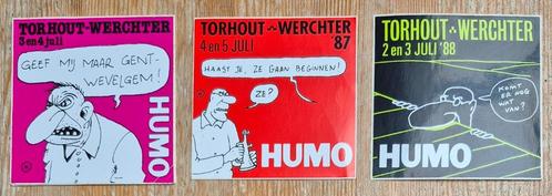 Torhout Werchter stickers Kamagurka Humo Bert, Verzamelen, Stripfiguren, Zo goed als nieuw, Plaatje, Poster of Sticker, Overige figuren
