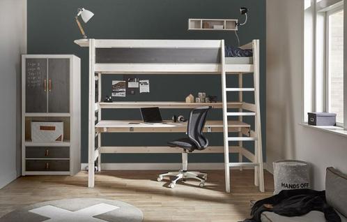 Hoogslaper bed, Huis en Inrichting, Slaapkamer | Stapelbedden en Hoogslapers, Gebruikt, Hoogslaper, 100 cm, 210 cm, Eenpersoons