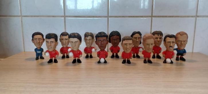rode duivels figuren 1996-1999, Sport en Fitness, Voetbal, Gebruikt, Set, Ophalen of Verzenden