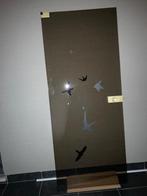 Glazen binnendeur, Doe-het-zelf en Bouw, Deuren en Vliegenramen, Gebruikt, 80 tot 100 cm, Binnendeur, Ophalen of Verzenden