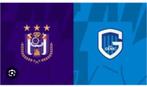 2 PLACES BUISNESS SEAT RSCA - GENK  11/05, Tickets & Billets