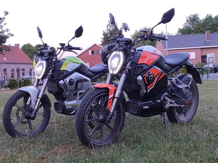 2x Super Soco – TS Limited Edition & TSX  – Elektrisch, Fietsen en Brommers, Brommers | Overige merken, Zo goed als nieuw, Klasse B (45 km/u)