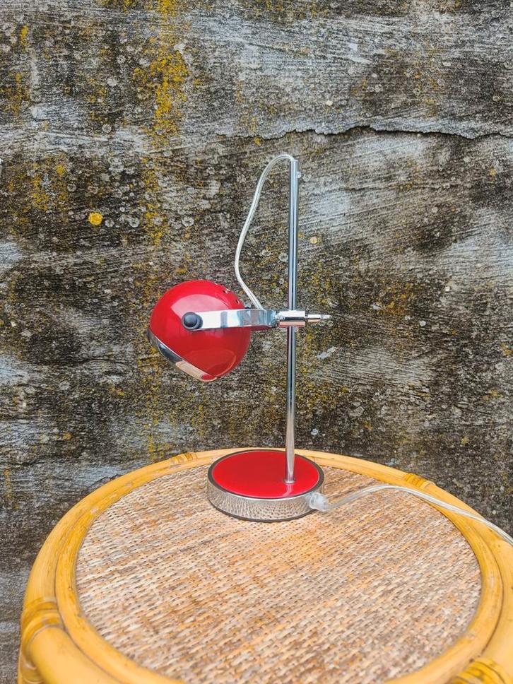Vintage Space Age tafellamp, Antiek en Kunst, Antiek | Verlichting, Ophalen of Verzenden