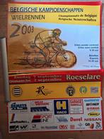 Grote wieleraffiche Belgische kampioenschappen 2003, Ophalen of Verzenden