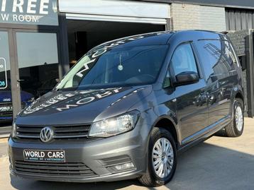 Volkswagen Caddy 2.0 CR TDi LONG CHASSIS - CUIR - AIRCO - CR beschikbaar voor biedingen
