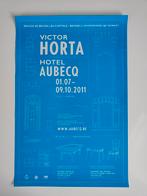 Victor Horta expo orginele poster, Ophalen, Zo goed als nieuw