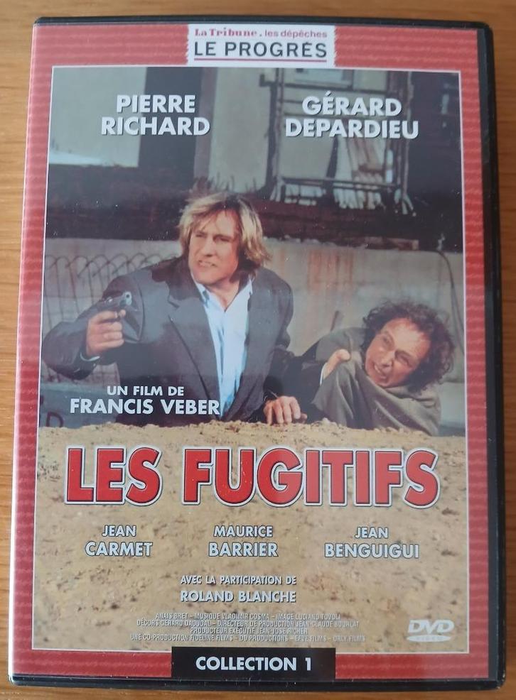 DVD film:  "Les fugitifs", Cd's en Dvd's, Dvd's | Komedie, Zo goed als nieuw, Overige genres, Alle leeftijden, Ophalen
