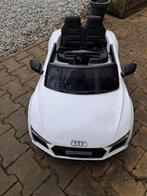 Audi R8 Spyder blanc voiture électrique enfant, Enlèvement, Utilisé