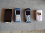 Lot de 4 GSM Vintage en TBE de fonctionnement., Telecommunicatie, Mobiele telefoons | Hoesjes en Screenprotectors | Nokia, Verzenden