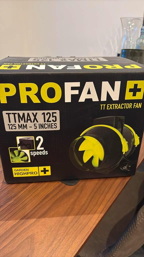 Garden High pro fan, Elektronische apparatuur, Ventilatoren, Zo goed als nieuw, Ophalen