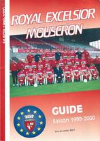 Football - Guide saison 1999 / 2000 - Excelsior Mouscron, Ophalen of Verzenden, Zo goed als nieuw