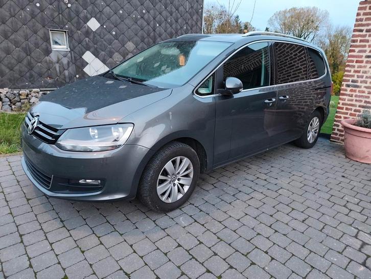 VW Sharan comfortline dsg EURO5, lees de volledige beschrijv, Auto's, Volkswagen, Particulier, Sharan, Leder, Ophalen
